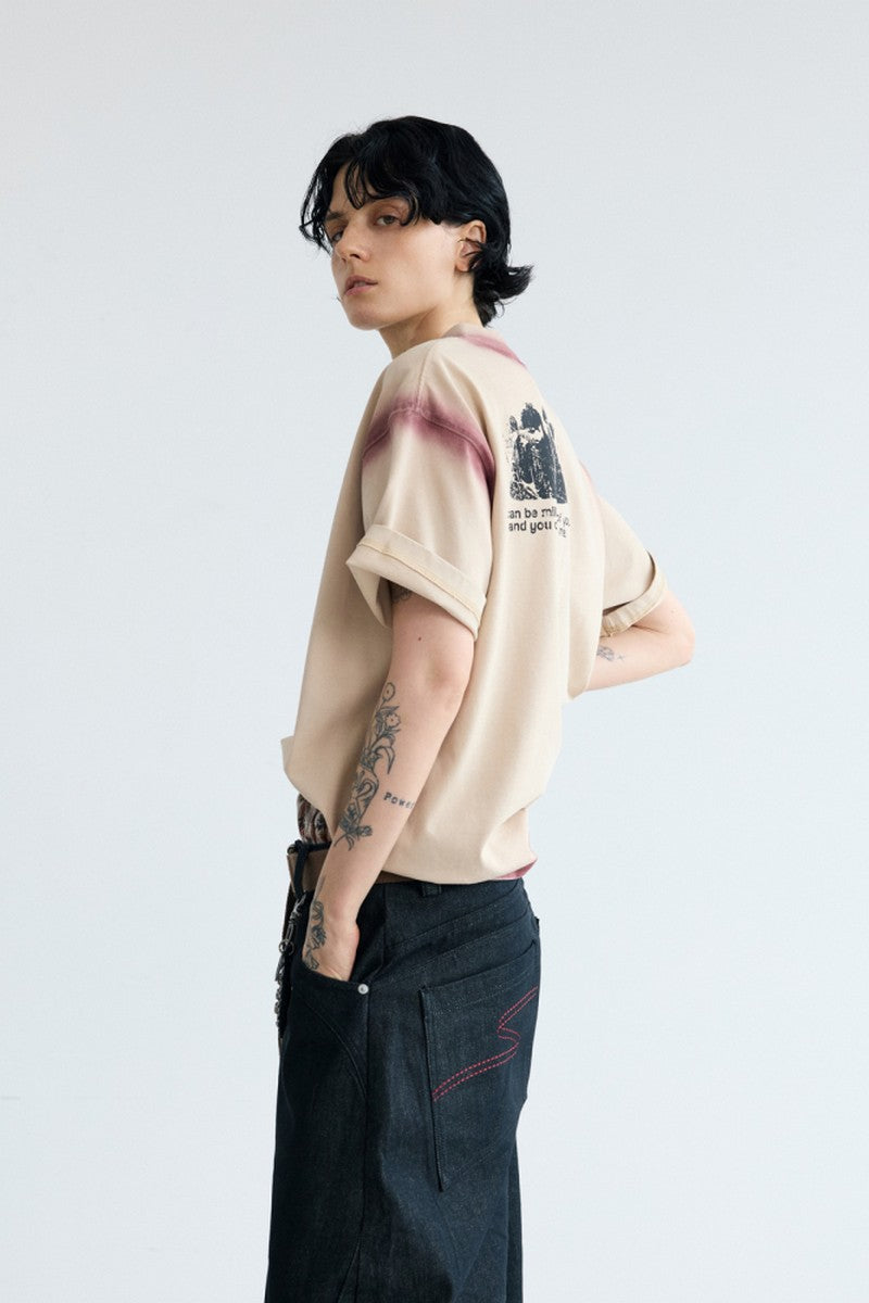 Spray Colorblock Heavy Tee