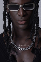 Brushed Cuban Link Necklace