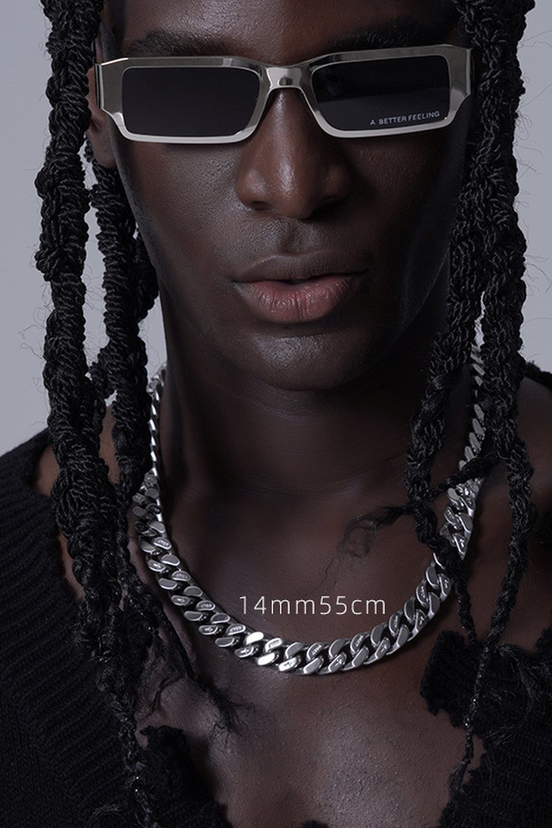 Brushed Cuban Link Necklace