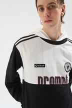 Colorblock Inverted Hoodie Tee