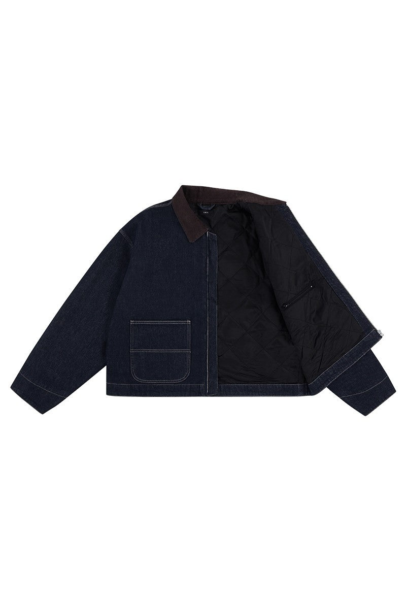 Boxy Denim Utility Jacket