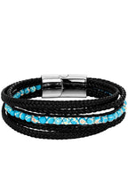 Lava Turquoise Braided Bracelet