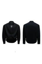 Layered Zip Mock Neck Sweater