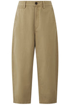Vintage Cotton Banana Wide-Leg Pants
