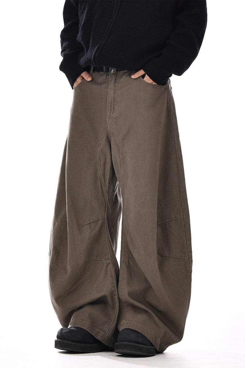 Vintage Loose Blade Deconstructed Jeans