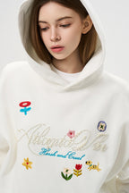 Pearl Script Graphic Hoodie