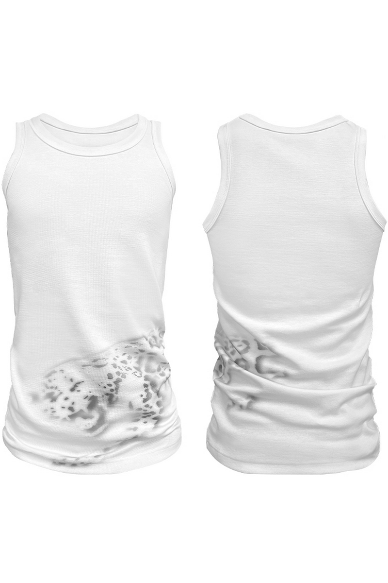 Leopard Print Fitted Tank