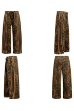 Leopard Stripe Utility Pants