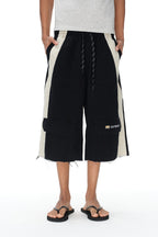 Distressed Workwear Cargo Shorts