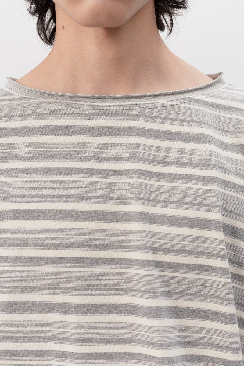 Striped Rolled Cuff Long Sleeve