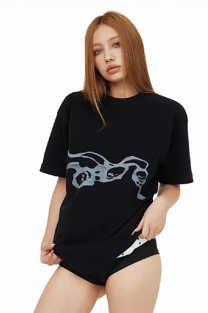 Skull Minimalist Heavyweight Tee