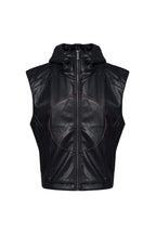 Hooded Star Patch Vest