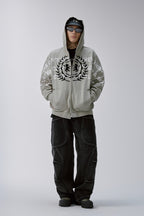 Deconstructed Cargo Denim Jeans