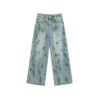 Brushstroke Distressed Jeans