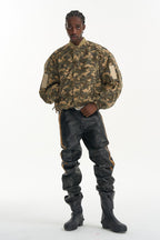 Heavyweight Camo Oversized Jacket