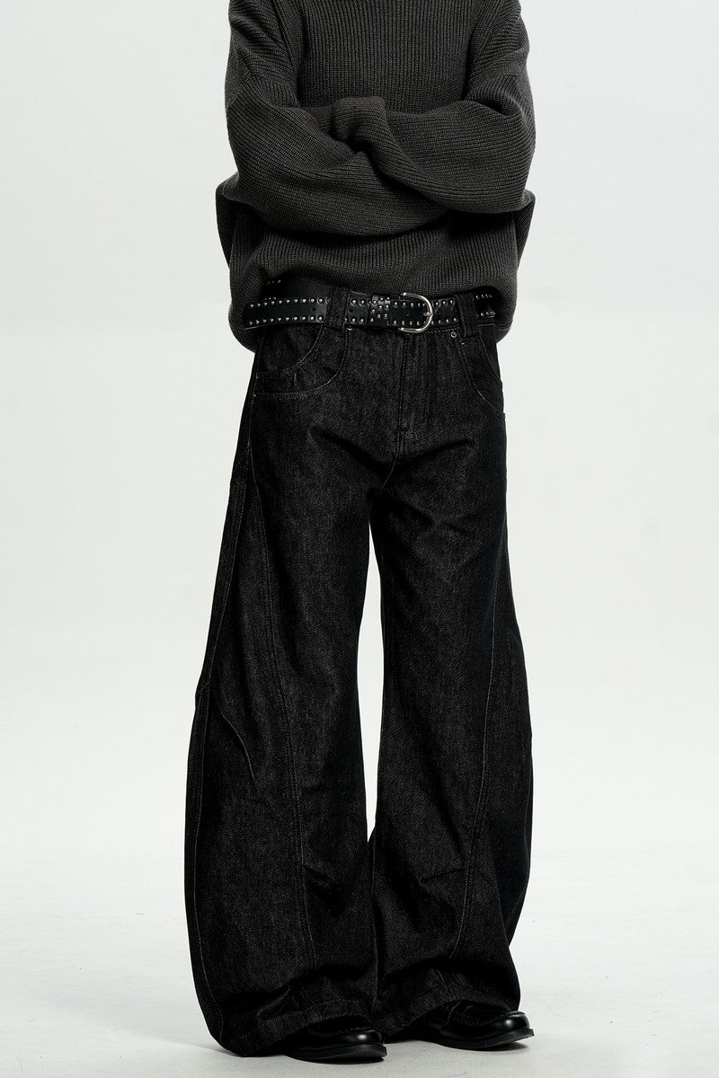 Deconstructed Patchwork Blade Jeans