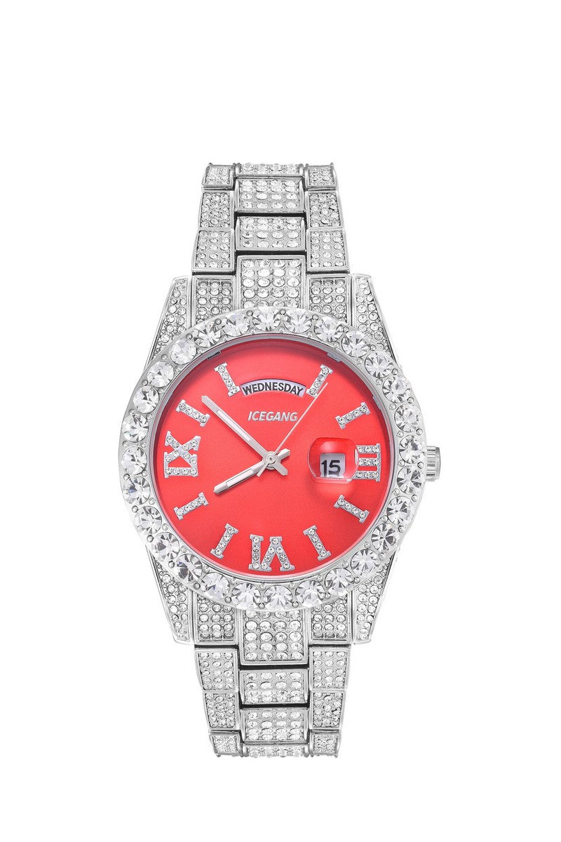 Iced Square Nautilus Watch