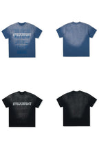 Vintage Washed Allover Print Tee