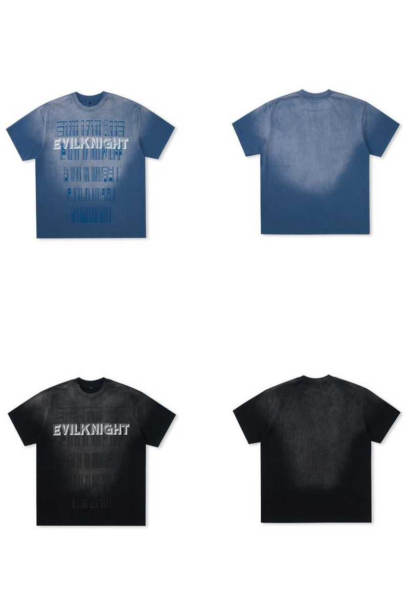 Vintage Washed Allover Print Tee