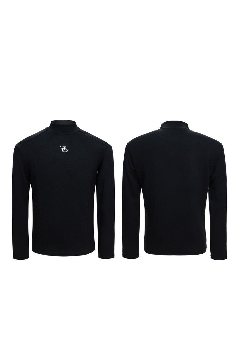 Soft Stretch Mock Neck Top