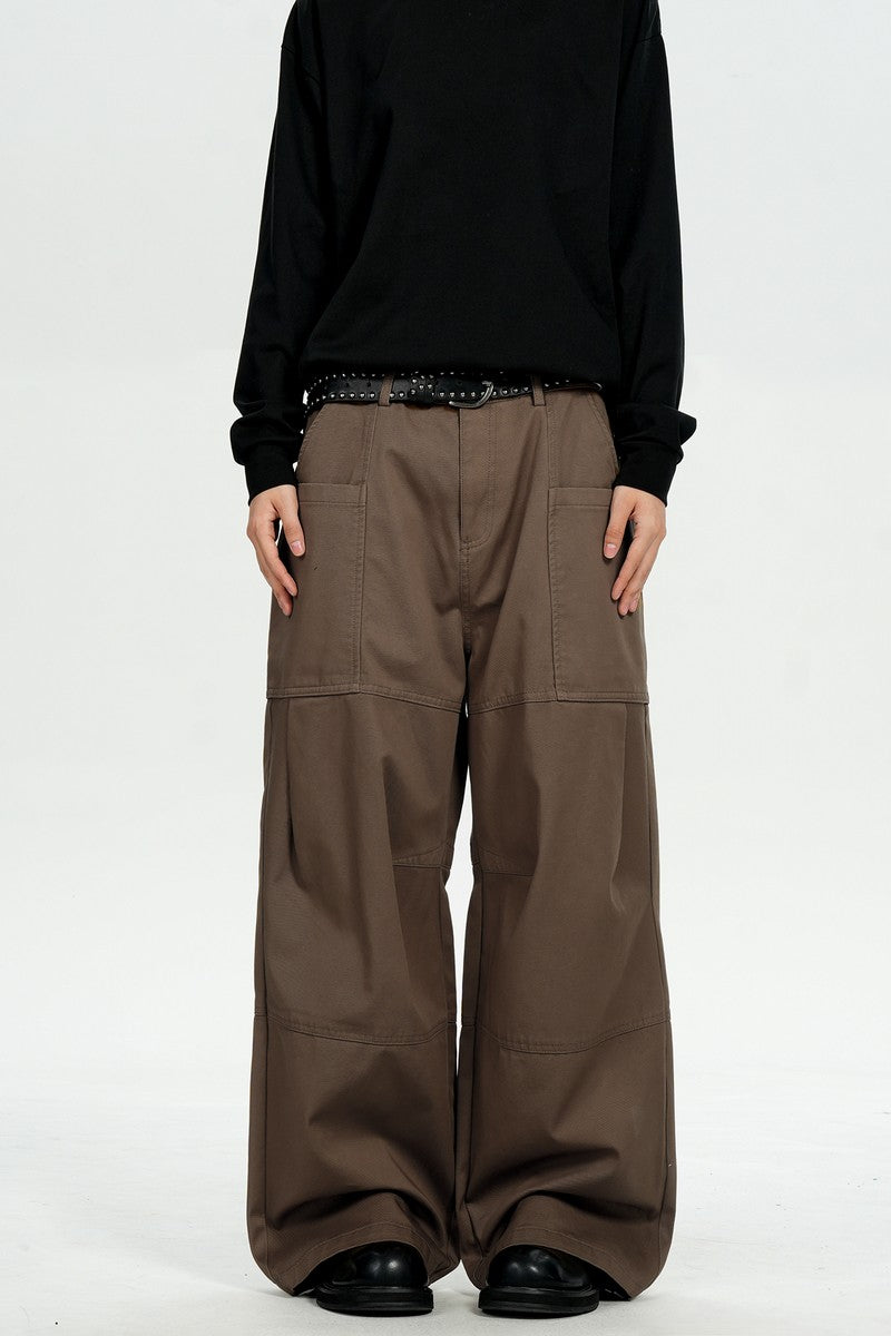 Large Pocket Casual Pants