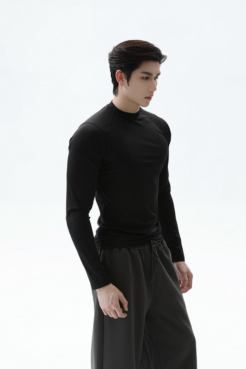 Slim Fit Crewneck Sports Tee