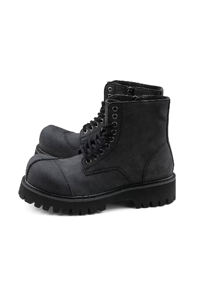 Deconstructed Platform Martin Boots – Copping Zone