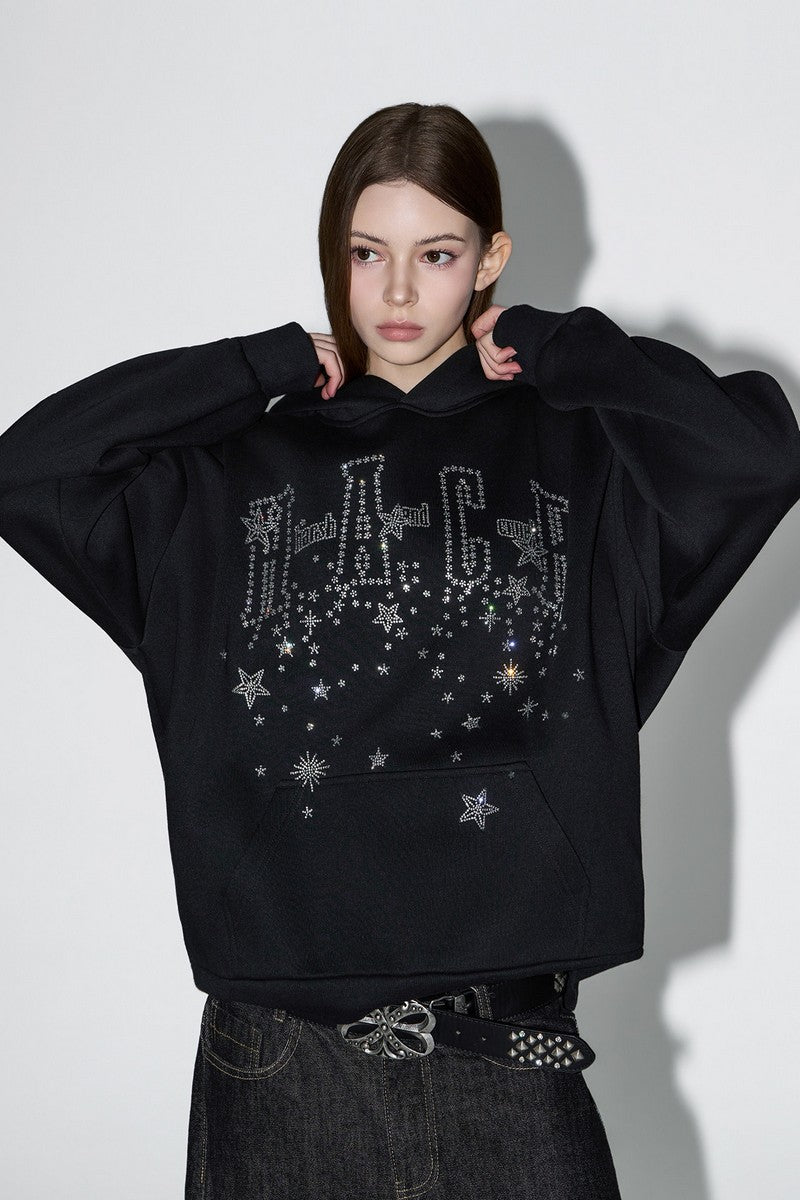 Galaxy Rhinestone Street Hoodie