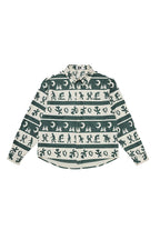 Devil Print Lightweight Shirt Jacket