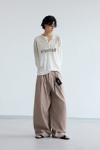 Striped Crease Trousers