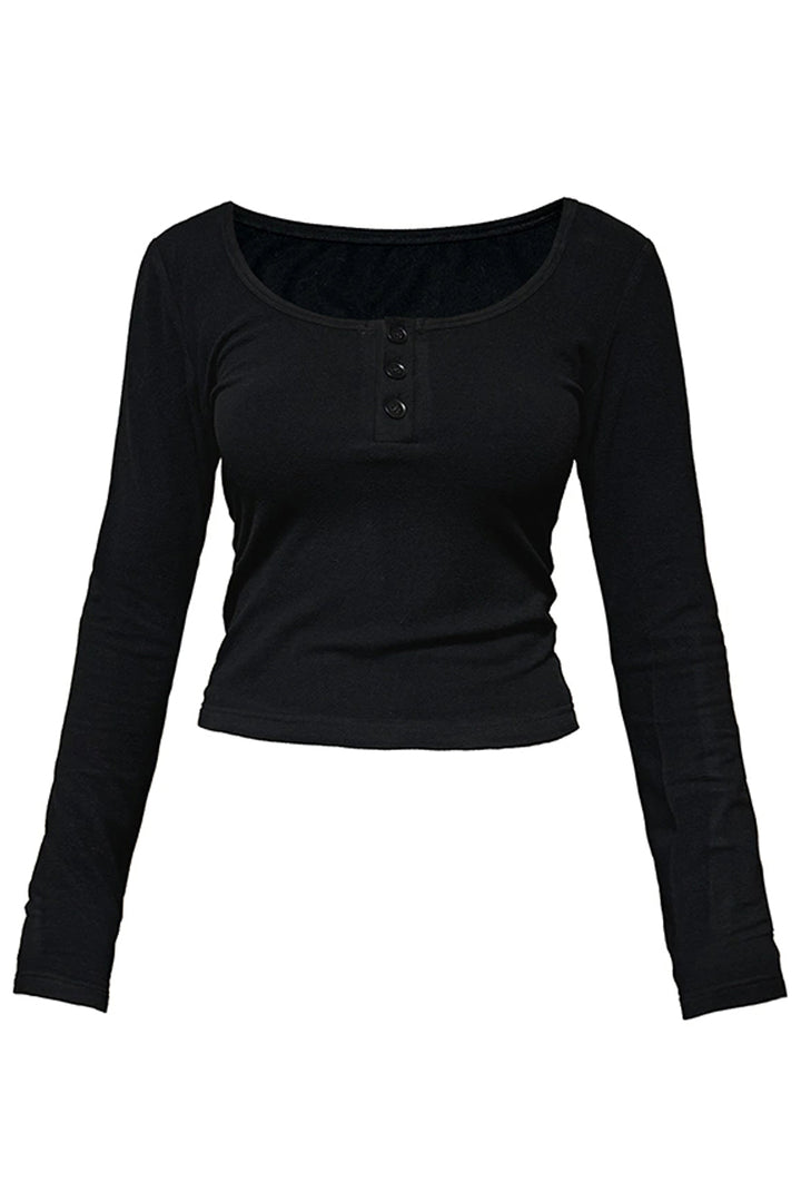 Henry Collar Long Sleeve