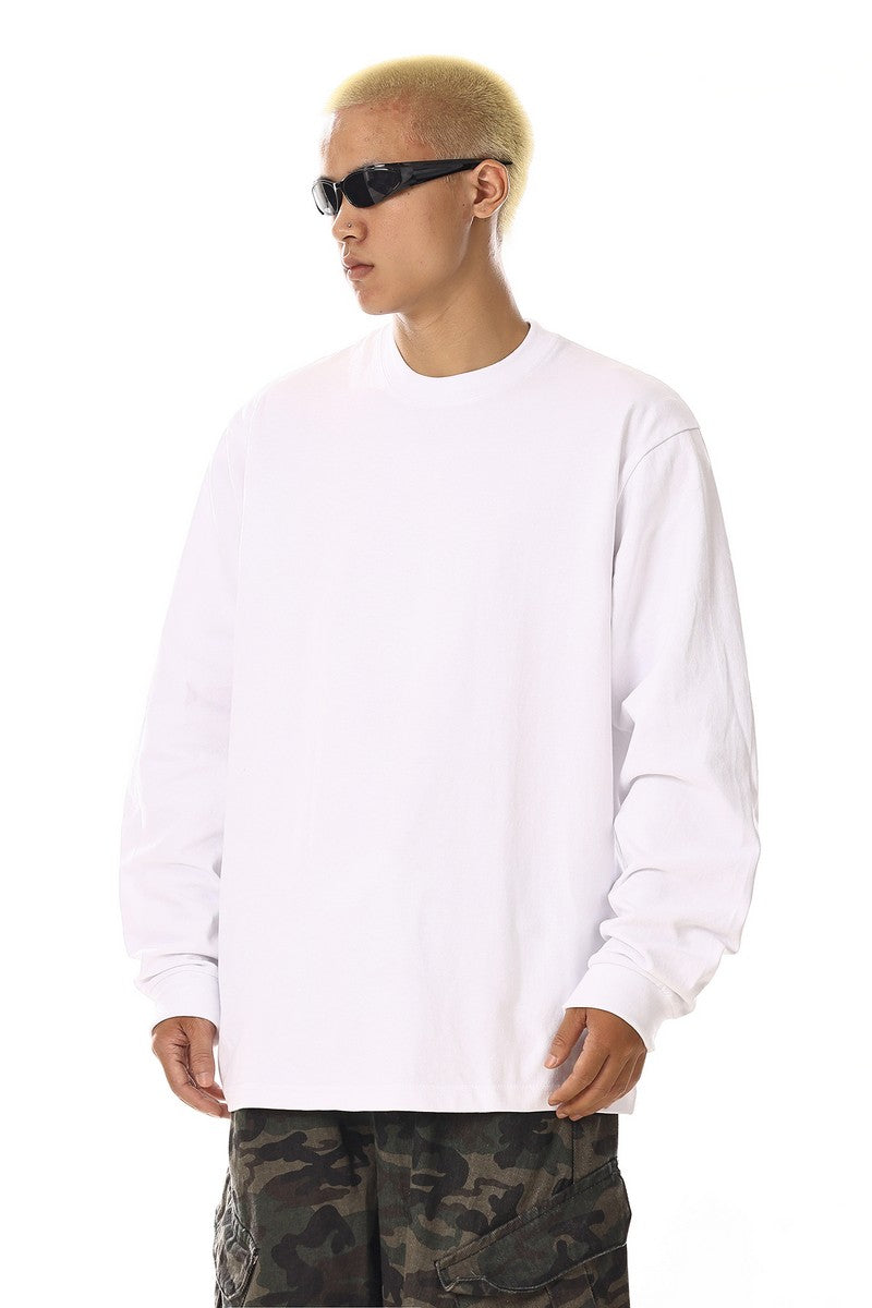 Basic Solid Long Sleeve Tee