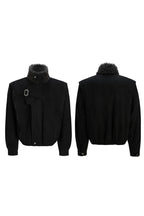 Fur Collar Padded Parka Jacket