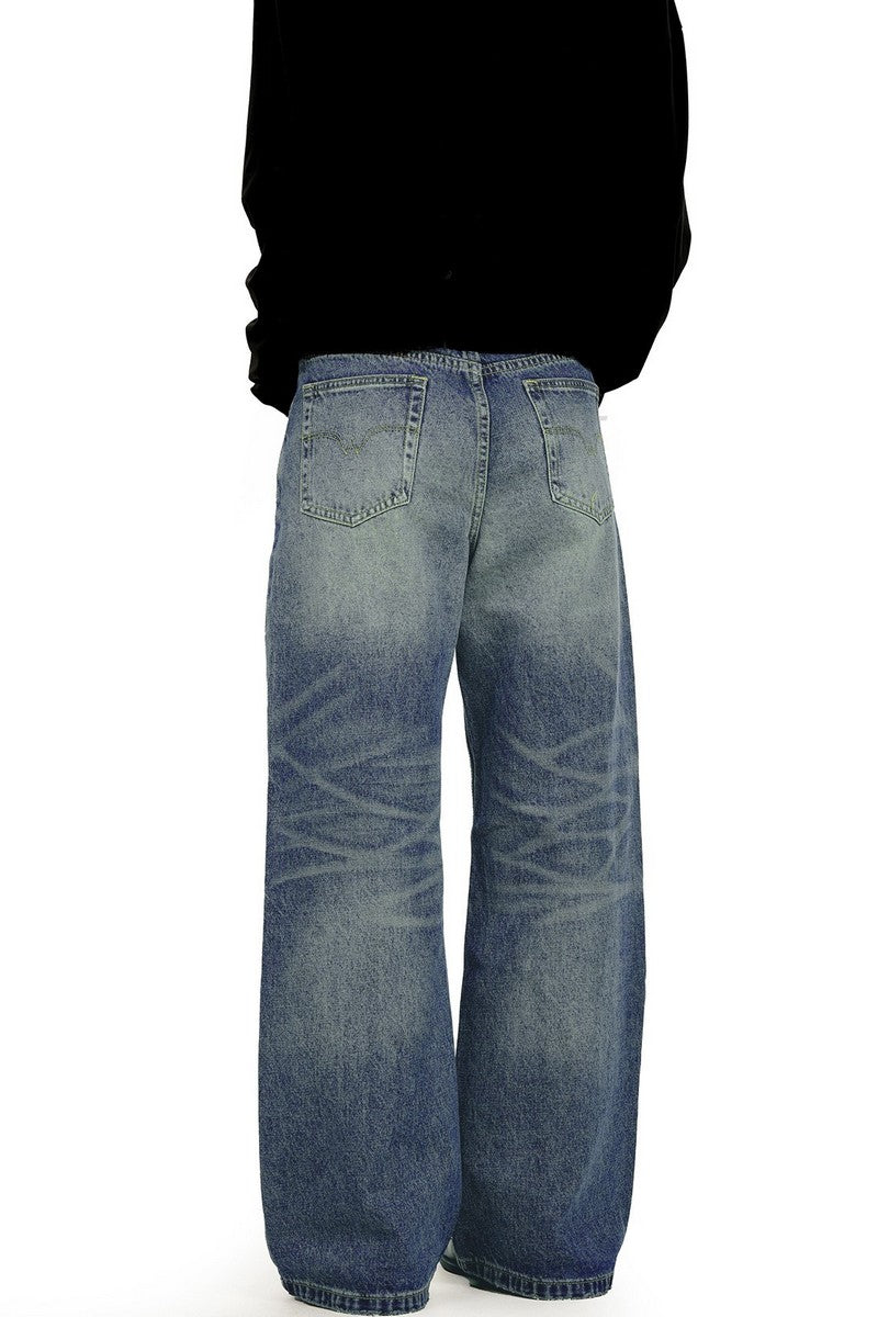 Whisker Wash Jeans