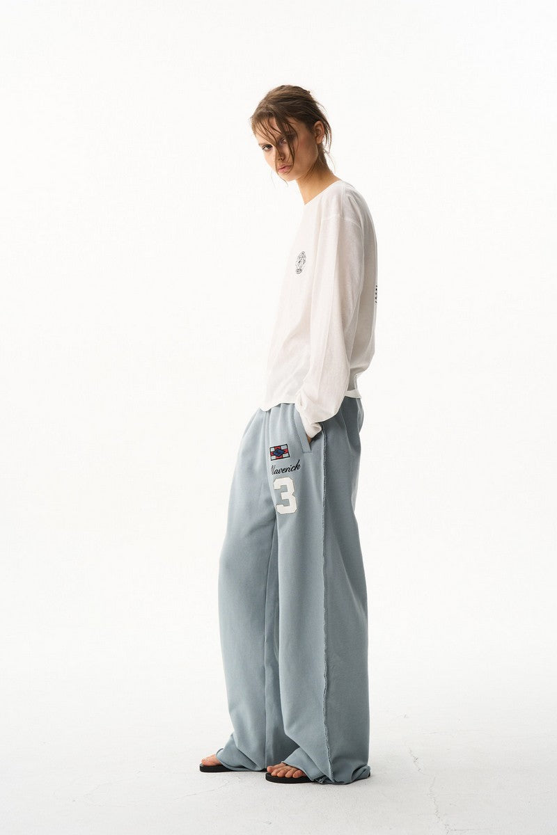 Embroidered Loose Fit Sweatpants