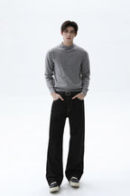 Modal Blend Slim Fit Knit Sweater
