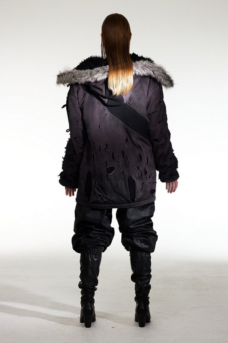 Patched N3B Cotton Coat