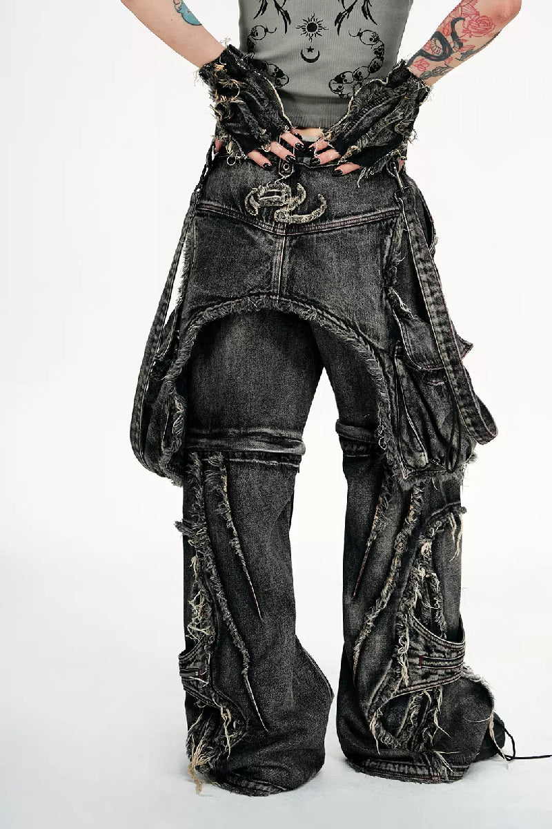 ArguE CulturE Metal Zipper Flared Denim – COPPING THREADS