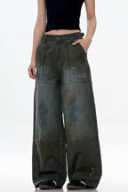 Paint Splatter Logger Cargo Pants