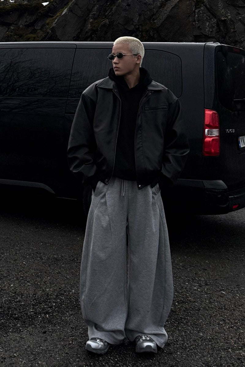 Relaxed Fit Deconstructed Sweatpants