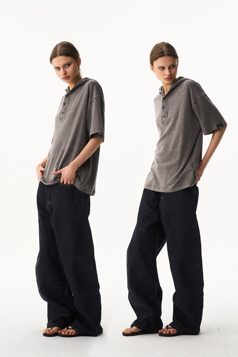 Hooded Polo Tee