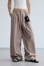 Striped Crease Trousers