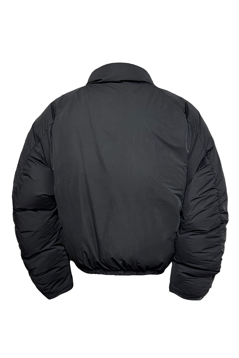 Drawstring Puffer Down Jacket