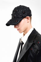 Molten Texture Black Baseball Cap