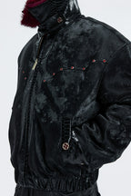 Reversible Mink Fur Puffer Jacket