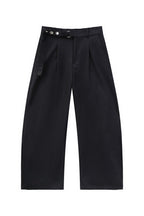 Old Money Draped Wide Leg Trousers