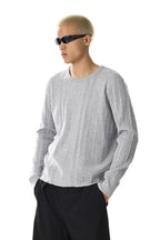 Textured Knit Base Tee
