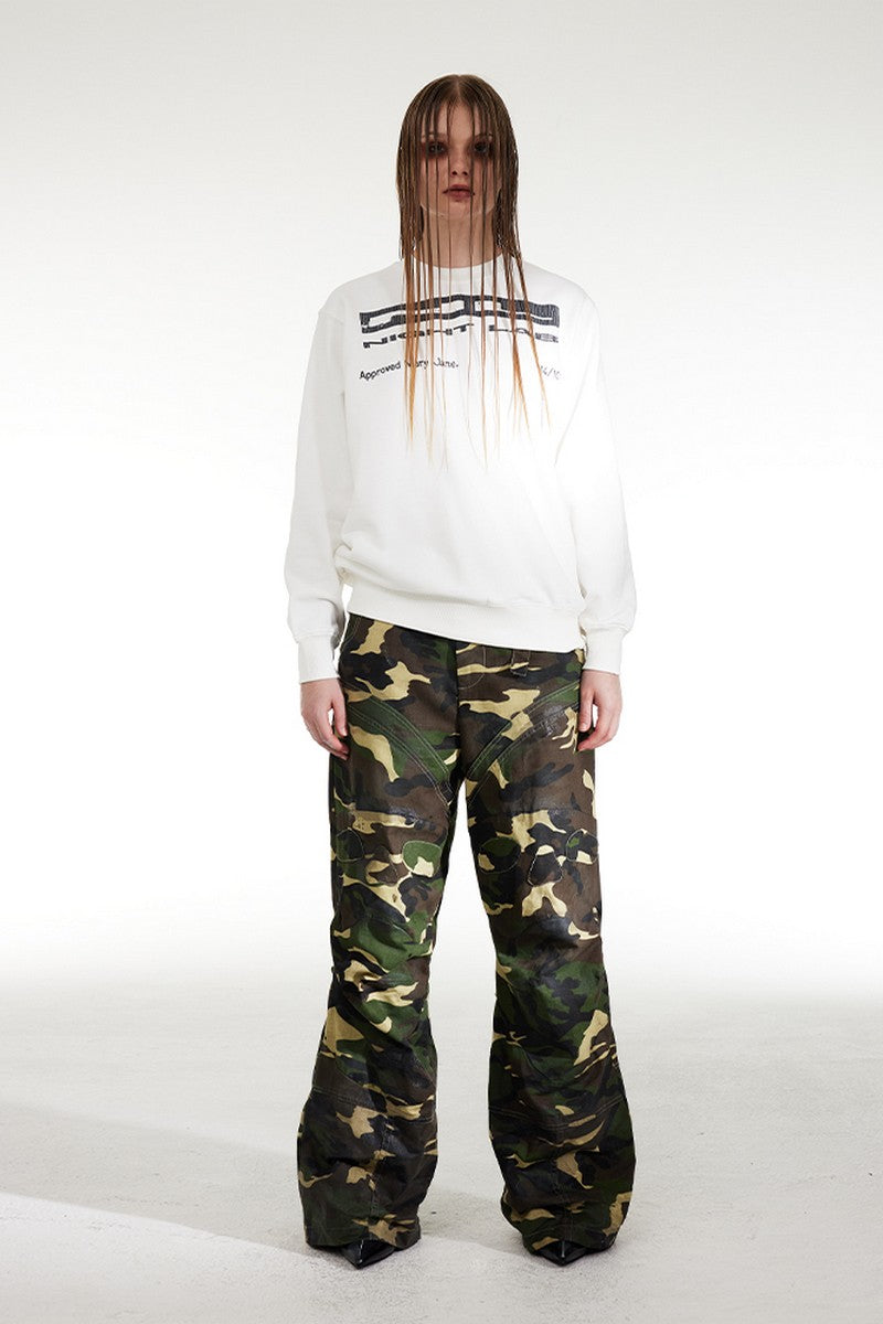 Mary Jane Crack Sweatshirt