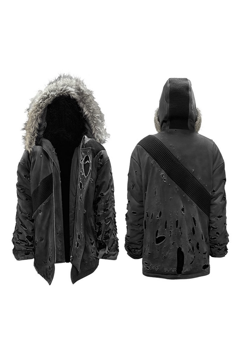 Patched N3B Cotton Coat