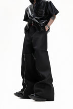 Deconstructed Layered Utility Pants